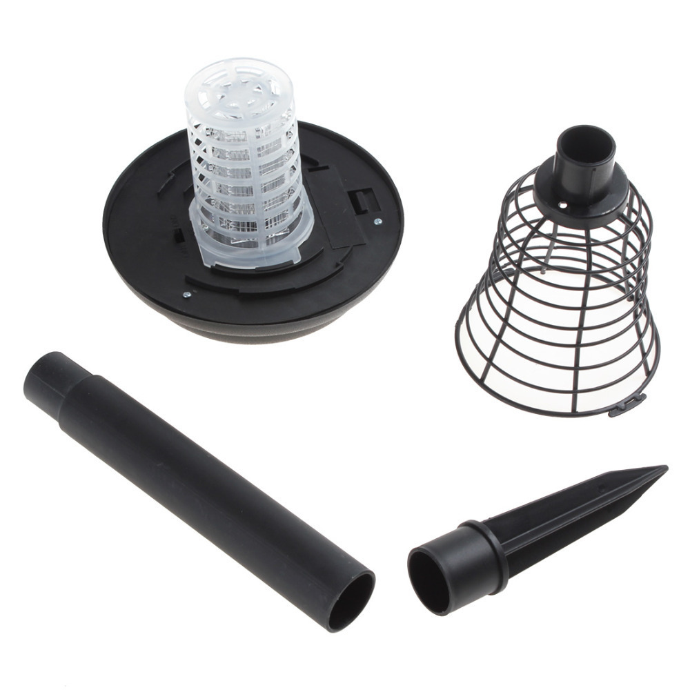uv led solar light outdoor yard garden lawn anti mosquito insect pest solar bug zapper killer trapping lantern lamp