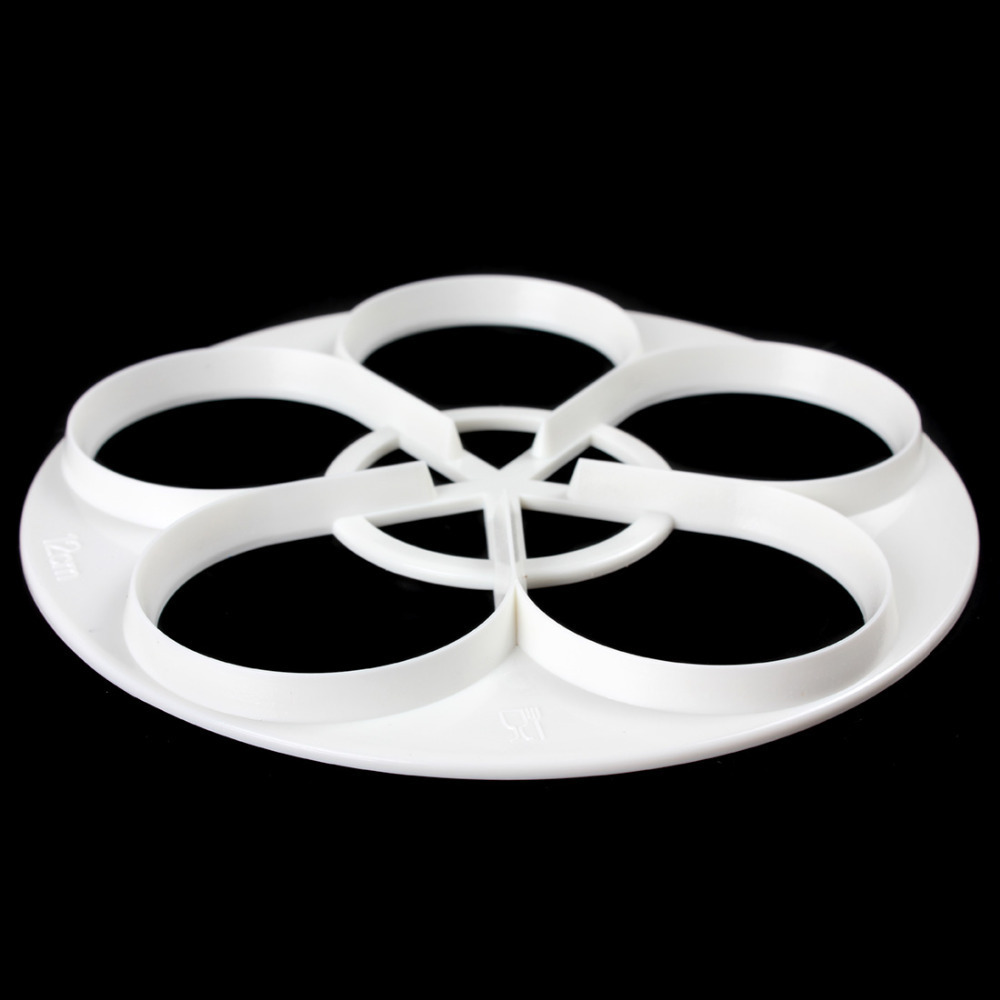 6pcs rose flower fondant cake decorating tools sugarcraft cookie diy cake mold gum paste cutter modelling tool set
