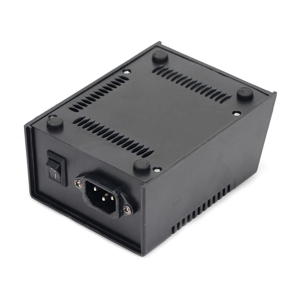 black d100 high stability digital power supply with lcd display for all tattoo machine tattoo gun power