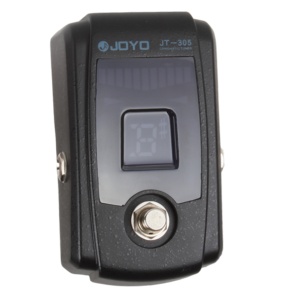 joyo jt-305 metal chromatic mini digital eectric pedal tuner guitar accessories with 4 display mode + 4a frequency + true bypass