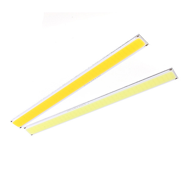 1.8-6w cob led chip strip bar light pure white warm white home bulb for diy car auto light source drl lamp dc12v