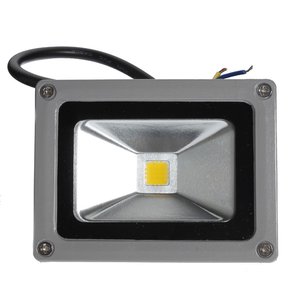 10w high power led floodlight flood wash light outdoor waterproof ip65 warm white 900-1000lm lamp bulb 110-220v