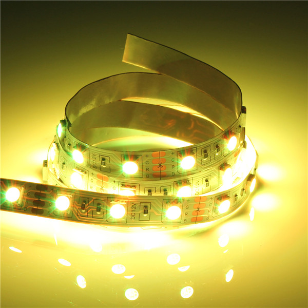 1m 60 led 5050 smd non-waterproof/waterproof flexible strip tape light lamp 12v warm white/red/green/blue/rgb