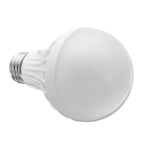 1pcs e27 5w white led light bulb microwave radar human induction corridor corridor garage 5w switch energy-saving lamp bulb