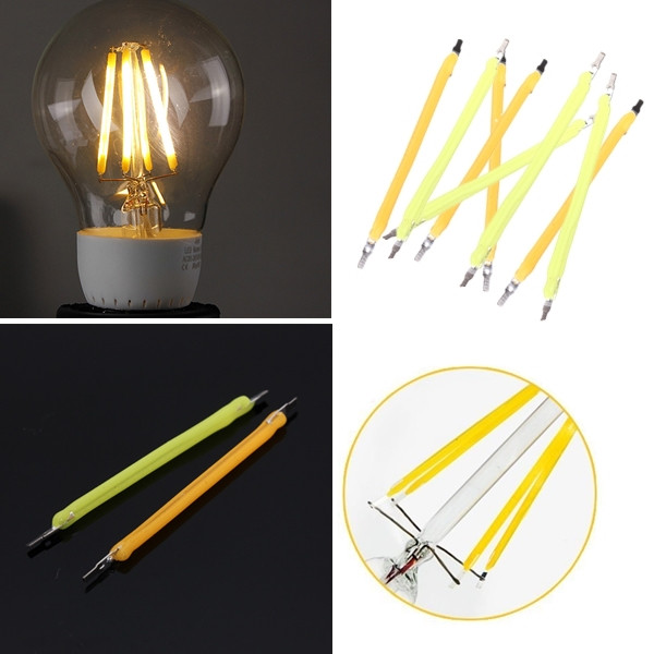 1w cob led filament light source for globe candle lamp bulb warm white pure white diy