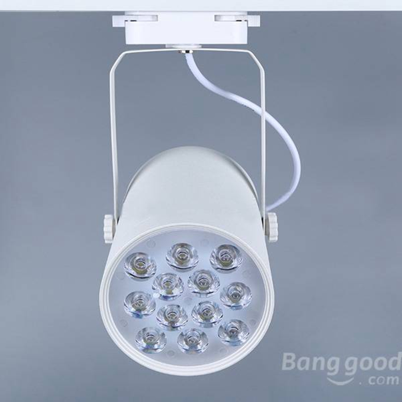 2015 new 12w white led track light spotlight wall kitchen el exhibition fixture