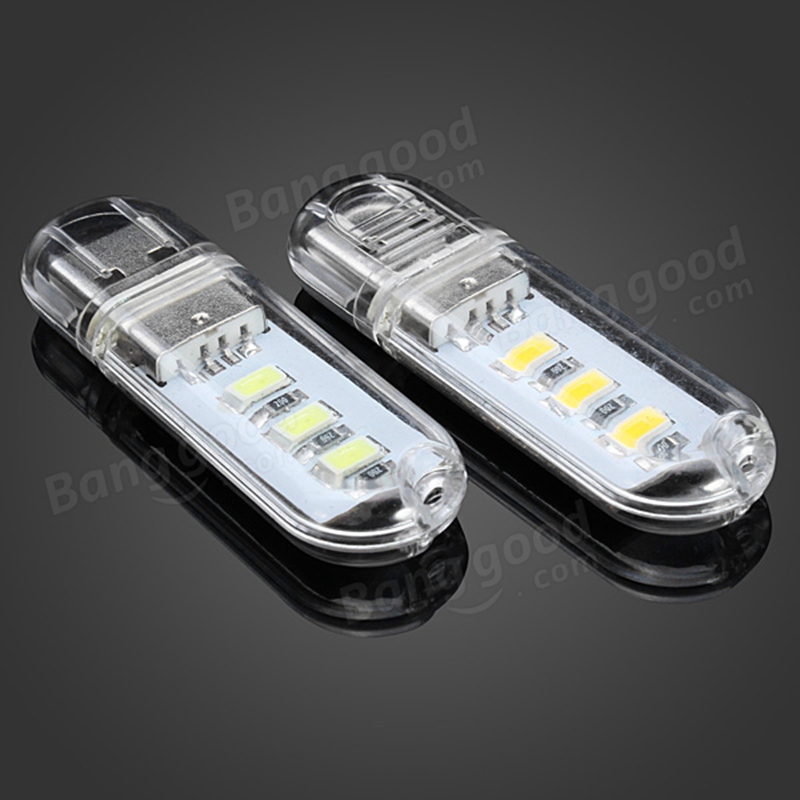 2015 new 5v usb white/warm white 3 smd 5730 reading light