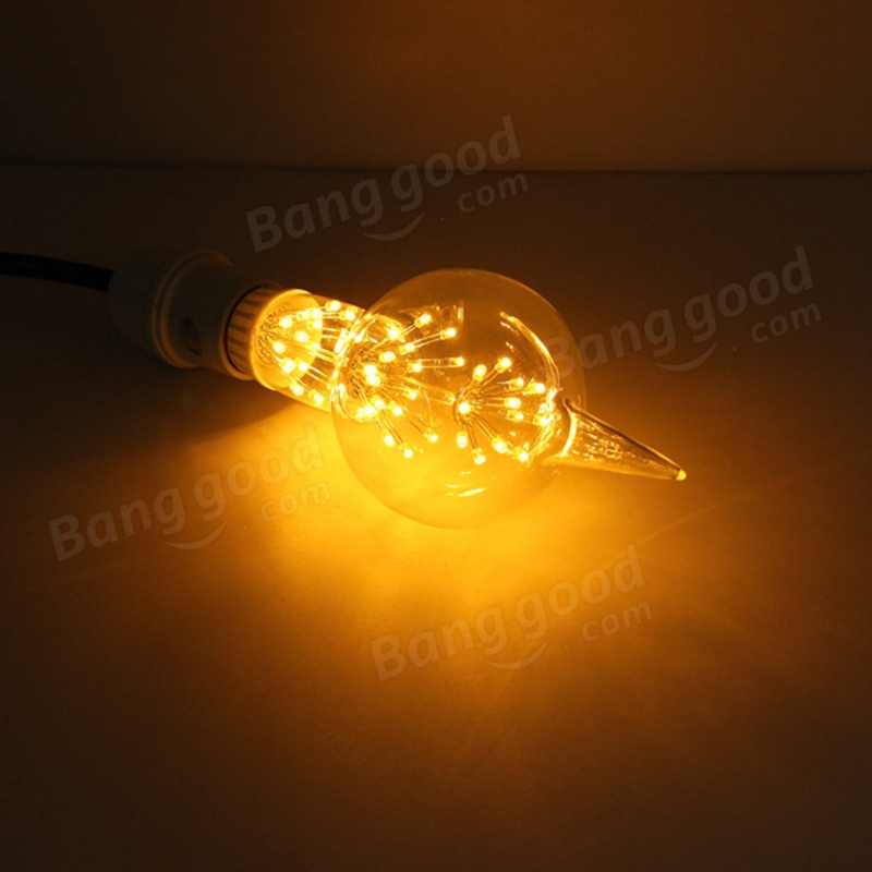 2015 new e27 led bulb 3w warm white 220v g80 edison style light bulb