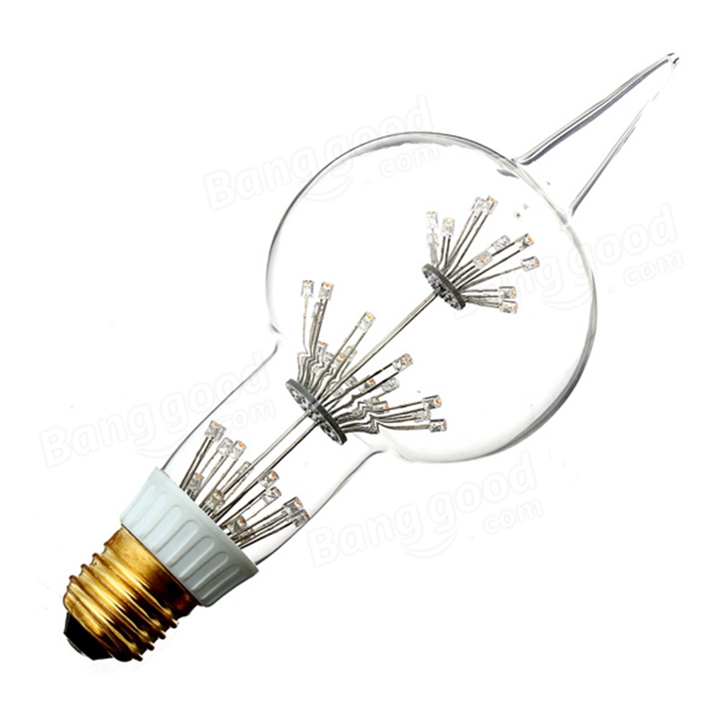 2015 new e27 led bulb 3w warm white 220v g80 edison style light bulb