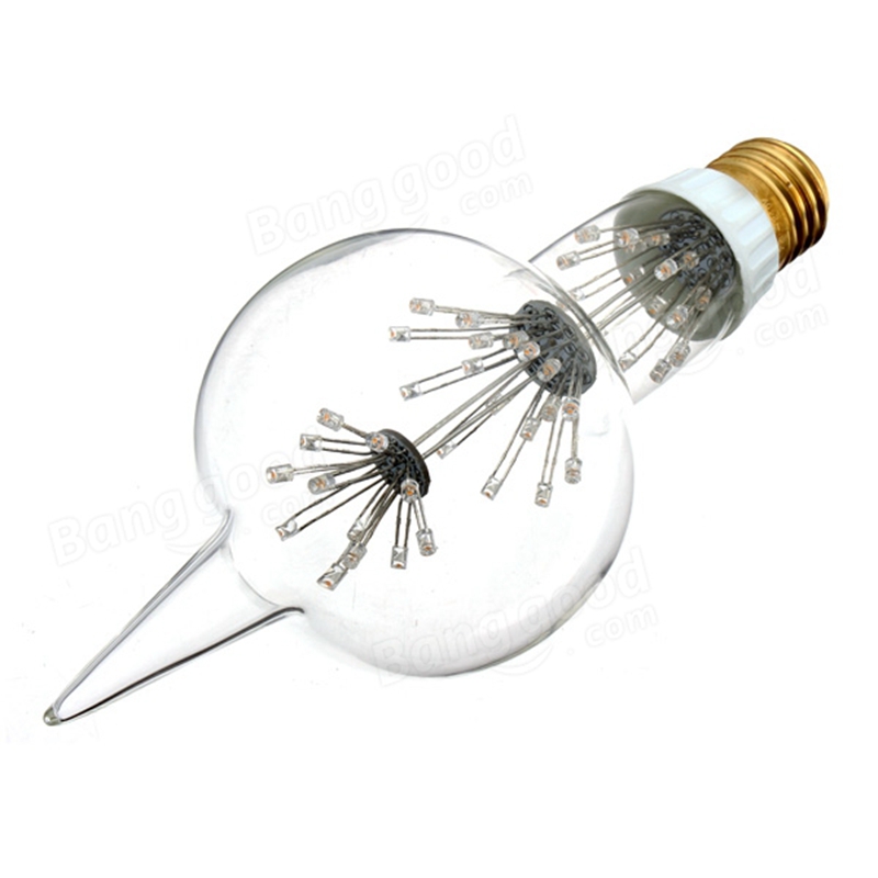 2015 new e27 led bulb 3w warm white 220v g80 edison style light bulb
