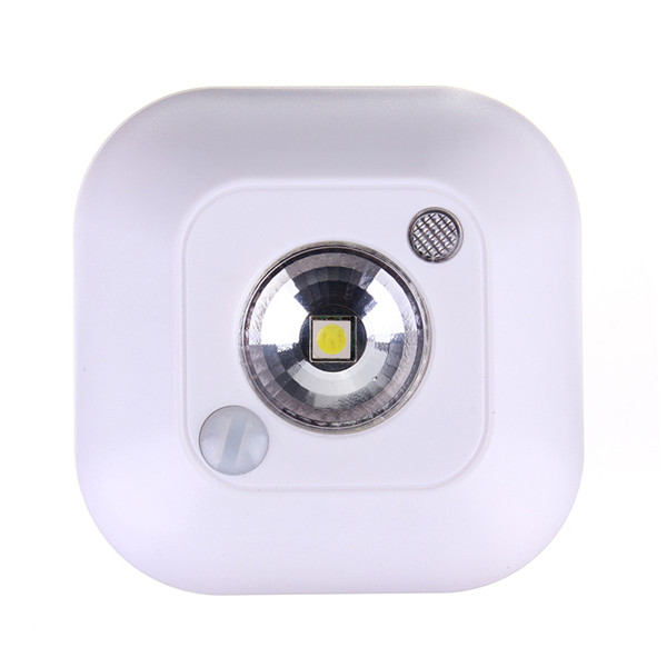 2015 new mini wireless infrared motion sensor ceiling night light battery powered porch lamp