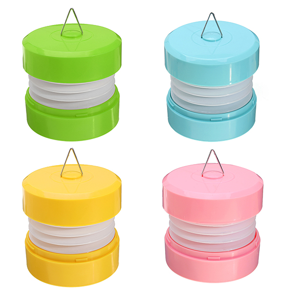 2015 newest cute portable folding 16 led compact lantern lamp camping hiking fishing tent colorful light usb power