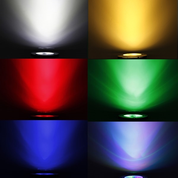 2015 newest multicolor 7w led outdoor in ground garden path flood spotlight waterproof landscape light lamp bulb 85-265v