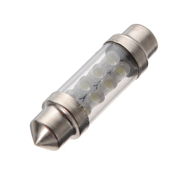 2pcs/lot 39mm 8 smd led pure white c5w car auto interior festoon dome reading light lamp bulb dc12v