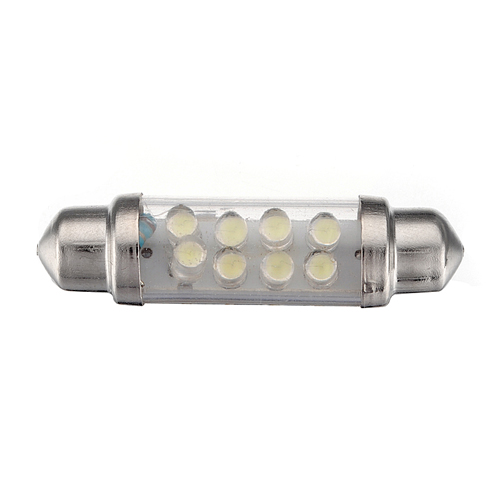 2pcs/lot 39mm 8 smd led pure white c5w car auto interior festoon dome reading light lamp bulb dc12v