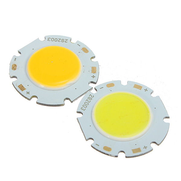 3w 7w 9w 10w 20w 30w round cob led smd chip high power lights lamp bulb warm white pure white