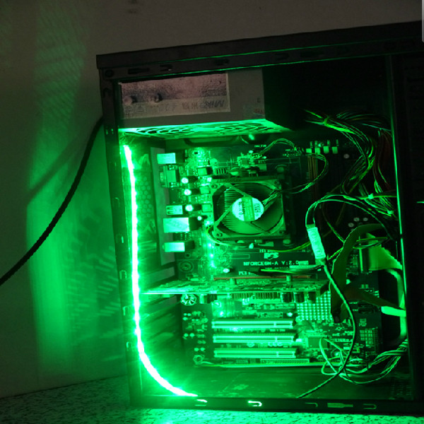 40cm 5050smd led pc computer case strip light self-adhesive 12v 40cm 5050smd led pc computer case strip light self-adhesive 12v
