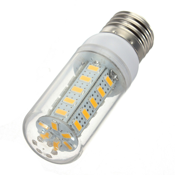 4pcs/lot e27 36 led 5730 smd energy saving warm white pure white corn light spotlight lamp bulb 220v