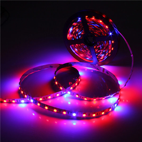 5050 grow led flexible strip tape light 4:1 4 red 1 blue aquarium greenhouse hydroponic plant growing lamp 60led/m 1m 2m 4m 5m