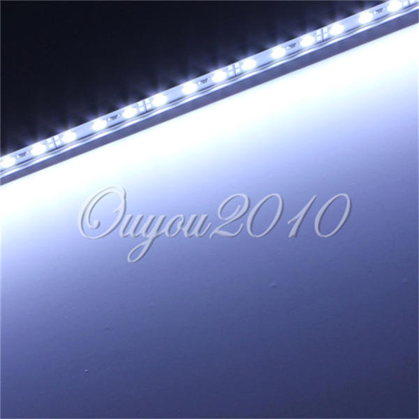 50cm 5050 36 smd pure white warm white aluminium rigid hard led strip bar lights with aluminum alloy shell dc12v