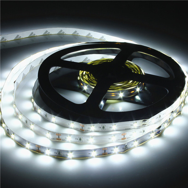 5m 3014 smd 300 led non waterproof flexible strip tape light 60led/m lamp pure white dc12v