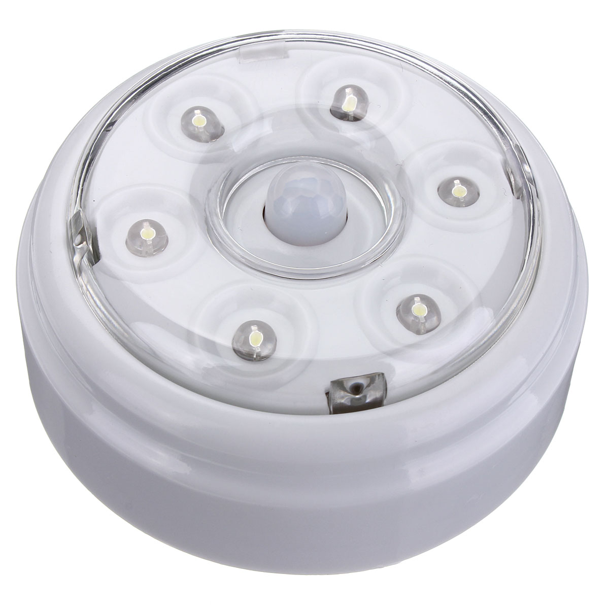 6 led wireless infrared pir auto sensor motion detector battery powered door wall light lamp