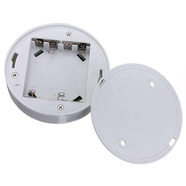 6 led wireless infrared pir auto sensor motion detector battery powered door wall light lamp