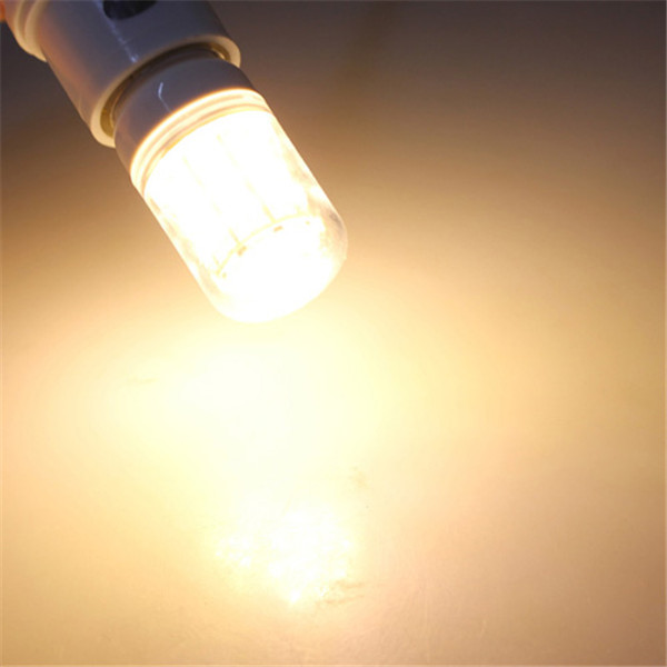 60 smd 3528 led light e27 spotlight bulb lamp warm white 200v-240v with transparent cover