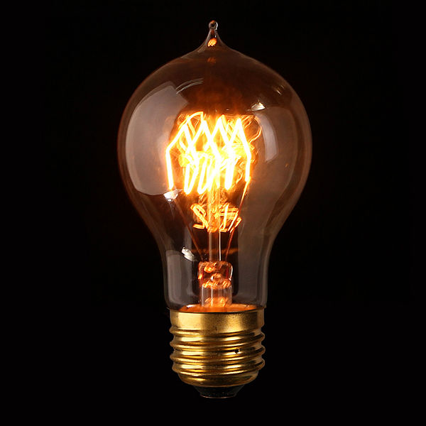 a19 e27 b22 40w/60w vintage antique filament incandescent pendant light clear glass bulb lamp home decor 23anchors 110v/220v