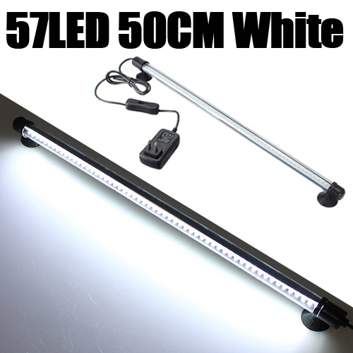 aquarium fish tank 57 led lighting blue white 48cm bar submersible waterproof decoration clip lamp lights aquarium fish tank 57 led lighting blue white 48cm bar submersible waterproof decoration clip lamp lights