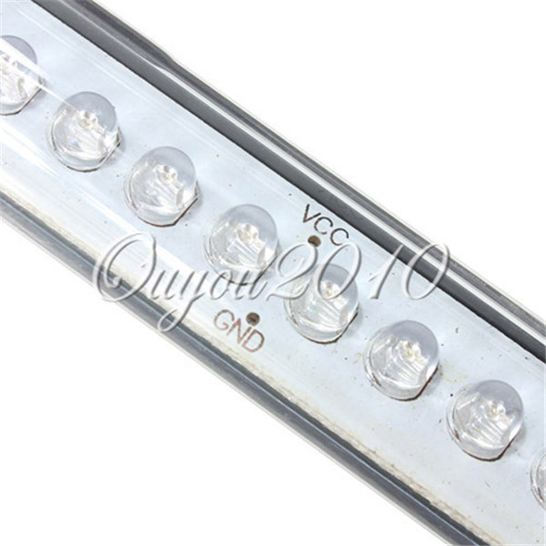 aquarium fish tank 57 led lighting blue white 48cm bar submersible waterproof decoration clip lamp lights