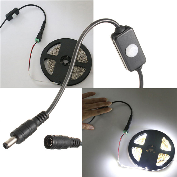 automatic mini pir infrared motion sensor detector switch for led strip string light corridor lamp dc5-24v