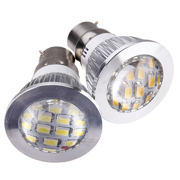 b22 6w 16 led 5630 smd energy saving spotlight spot home lights lamp bulb cold white warm white 220v