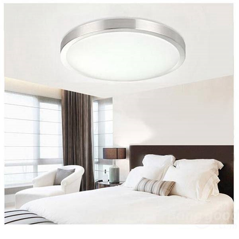 best promotion 12w 15w 18w acrylic led recessed ceiling panel light round down lamp white 220v