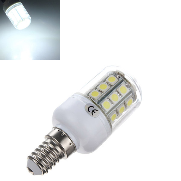 best promotion e14 5050 smd 30 led warm white pure white energy saving spotlight corn lights lamp bulb 300lm 220v