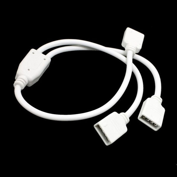 big promation 1 to 2 ports female connection cable wire for led rgb strip lights big promation 1 to 2 ports female connection cable wire for led rgb strip lights
