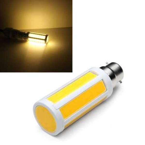 big promation 1pcs high power 10w cob led lamp b22 cob soft light ac 220v super bright corn bulb chandelier