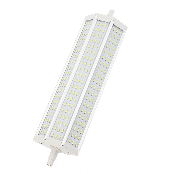 big promation 1pcs r7s 15w 180 smd 3014 pure white led 1300 lumen light bulb lamp 90v-265v ac