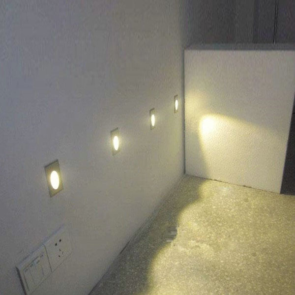 big promation 1w square aluminum led corner wall light impaction night lamp big promation 1w square aluminum led corner wall light impaction night lamp