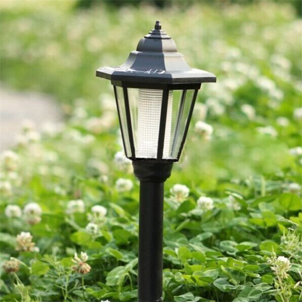 big promation 2015 outdoor led solar lawn lamp hexagon lamp outdoor light landscape garden lamp solar powered hex light