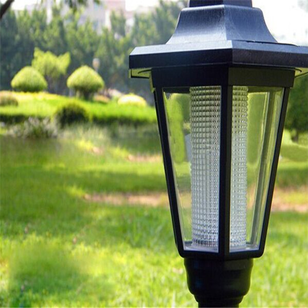 big promation 2015 outdoor led solar lawn lamp hexagon lamp outdoor light landscape garden lamp solar powered hex light