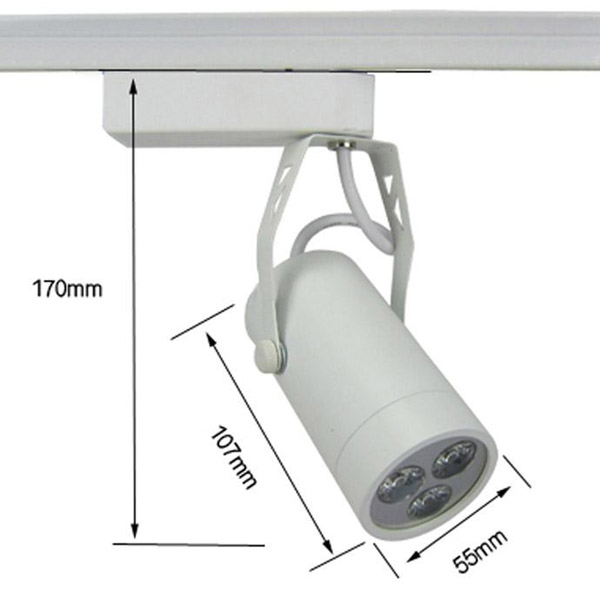 big promation 3w white/warm white led track light spotlight wall kitchen el exhibition fixture