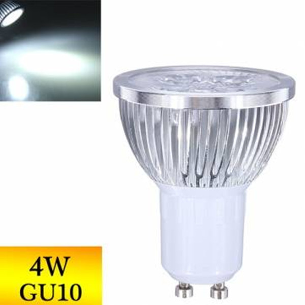 big promation dimmable gu10 4w 4 led pure white light led spot bulb 220v