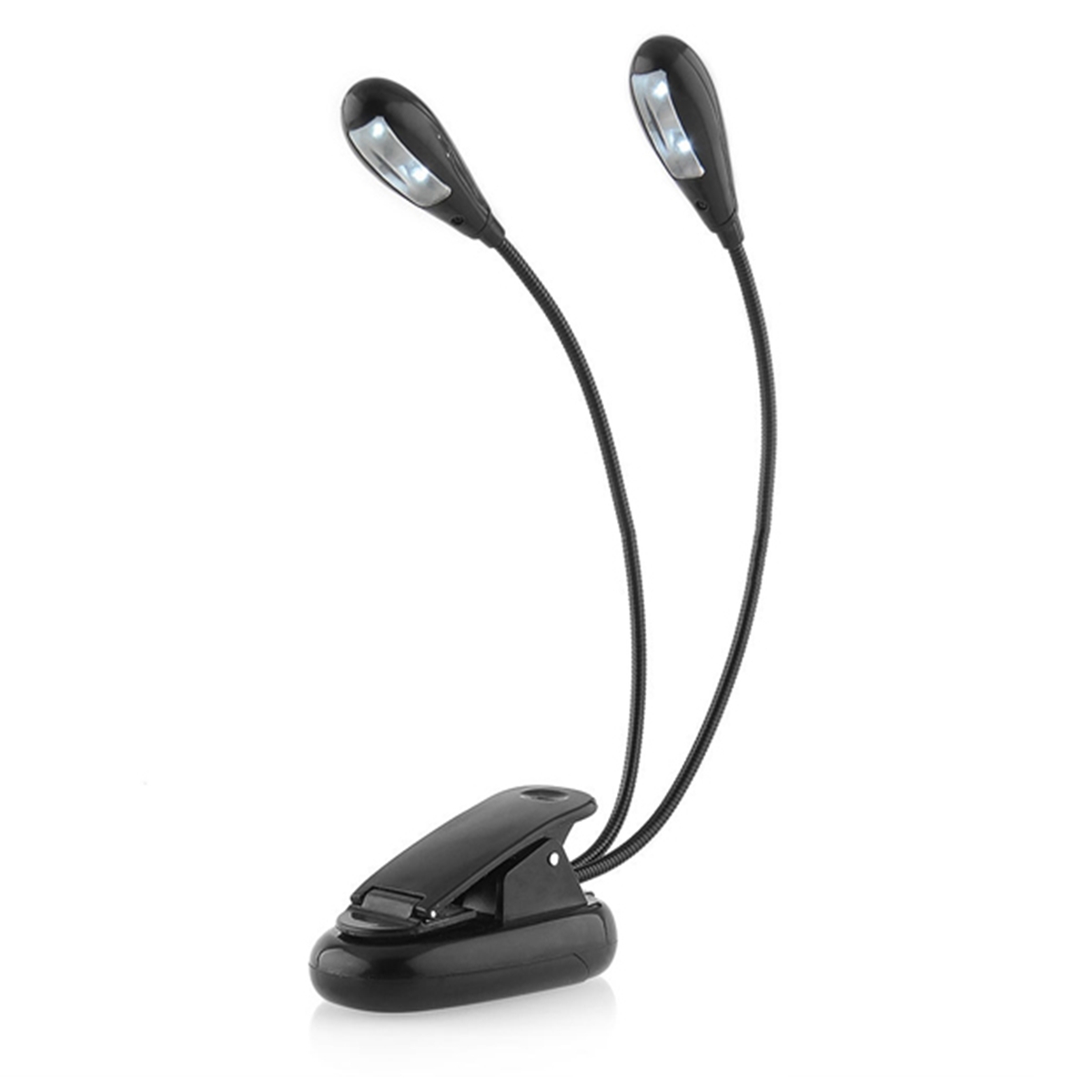 big promation eye-protection usb rechargeable 2 dual arm led reading clip on desk lamp