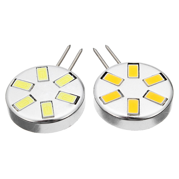 big promation g4 1.8w pure white/warm white 6 smd 5730 led light lamp bulb 12v