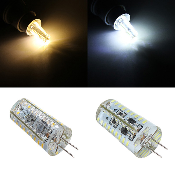 big promation g4 3w white/warm white 72 smd 3014 dimmable led corn light bulbs 220-240v