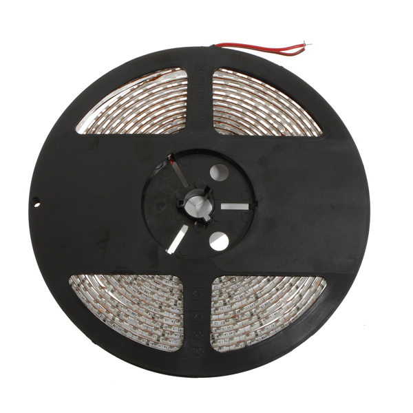 big promation high qaulity ip65 5m 3528 smd led strip light waterproof blue 600 led for dc 12v
