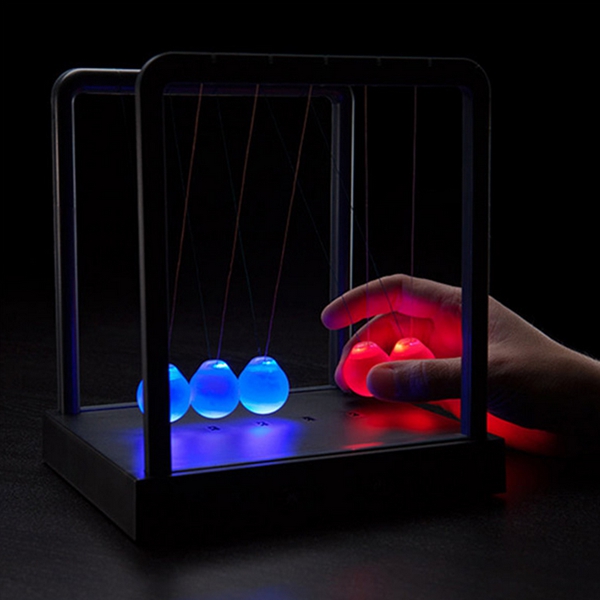 big promation holiday lights kinetic light newtons cradle balance ball physics science toy decor big promation holiday lights kinetic light newtons cradle balance ball physics science toy decor