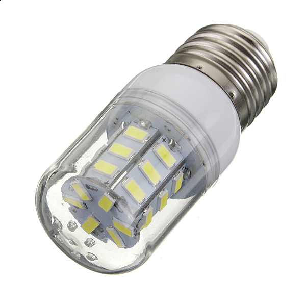 big promotion e27 27 led 5730 smd super bright white warm white energy saving corn lights spotlight lamp bulb dc12v