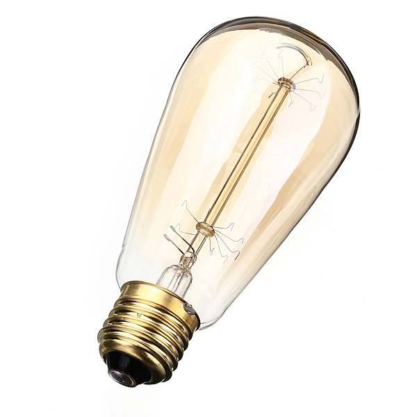 big promotion st64 antique retro vintage e27 60w incandescent light filament pendent lamp home decoration bulb 110v/220v